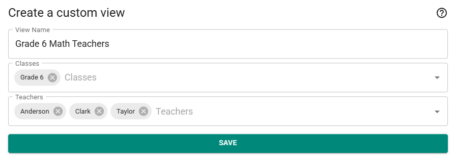 Adding a custom view